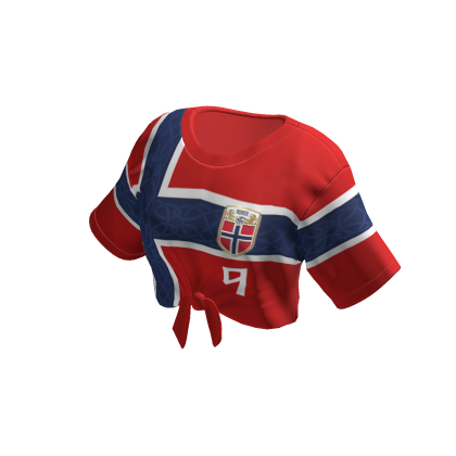 Haaland 2026 Home Norway Tied Up Football Shirt