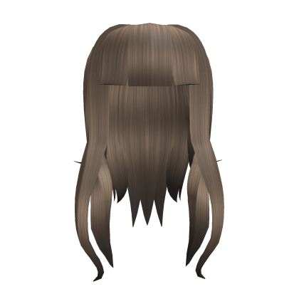 Cute Light-Brown Gothic Hair With Bangs ꒰୨†୧꒱ 13. Roblox item