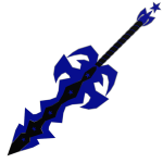 Glowing Blue Abyss Sword