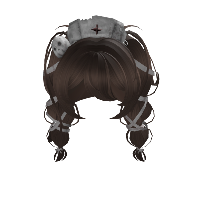 Cute Brown Horror Nurse Braids