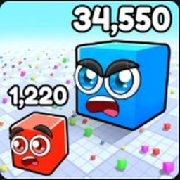 block eating sim