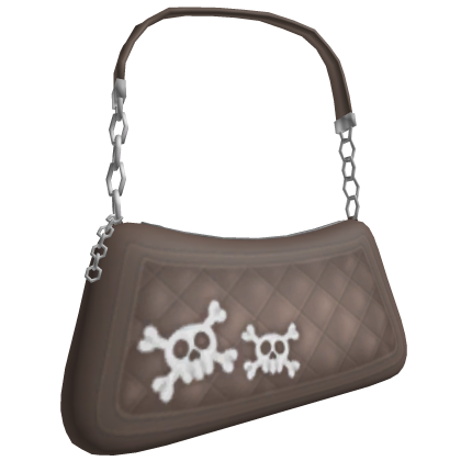 Y2K Grunge Brown Shoulder Bag