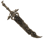 Lord Grims, Haunted Boneyard Scimitar