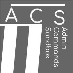 Admin Commands Sandbox