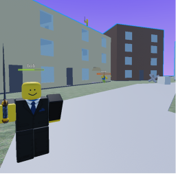 watch npcs fight in a battle prototype 1