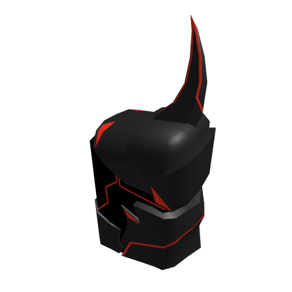 ♾️ Black & red Cyber Ninja Armor Left Arm R6 Roblox item