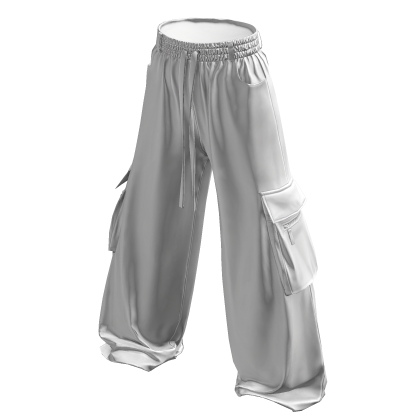 Baggy Pants - White