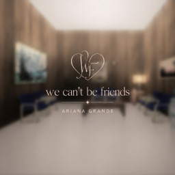 We can't be friends music video set!!