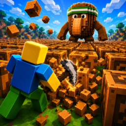 Break Blocks for Brainrots! ⚔️