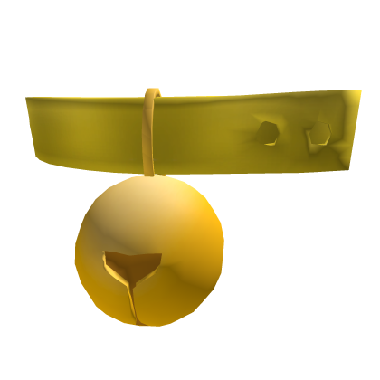 Yellow Collar With Bell