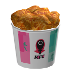Squid game kfc chicken bucket XXL