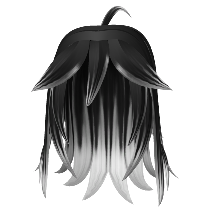 Stylish Messy Spiky Anime Boys Emo Hair/Y2K(Black) Roblox item