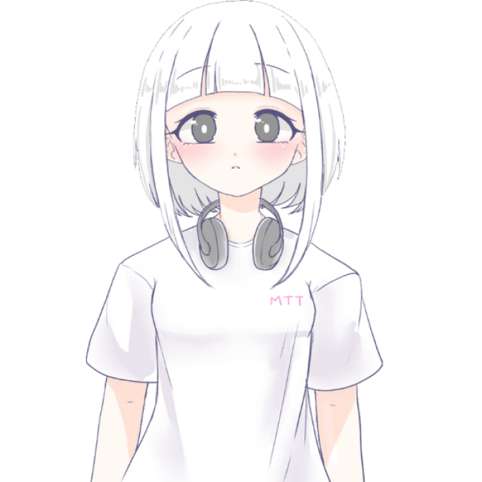 Napstablook (Human Female) Roblox decal