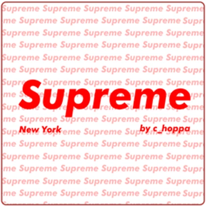 Supreme ‌‌ Roblox group icon