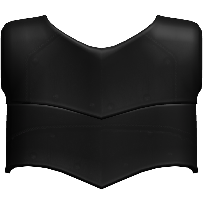 Black Medieval Chestplate