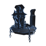 Navy Twilight Domino Crown