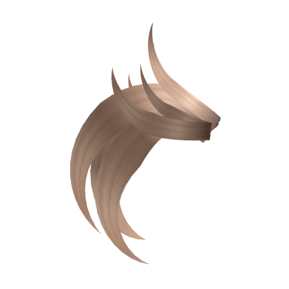 {🌙} Blonde Side Pigtail Hair Extension Roblox item