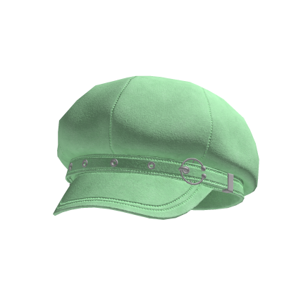 Goth Style Green Pastel Hat