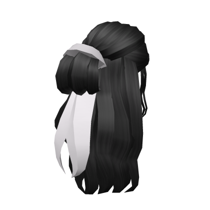 Black Lovely-Girl Hair Roblox item