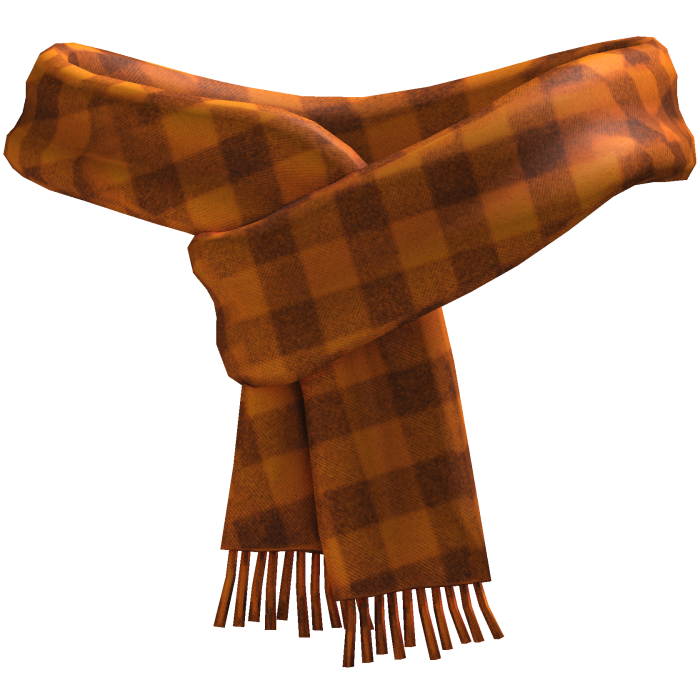 Halloween Striped Knit Scarf 3.0