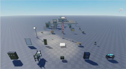Modular Military Base Kit - 43 Pieces + Interior preview 5