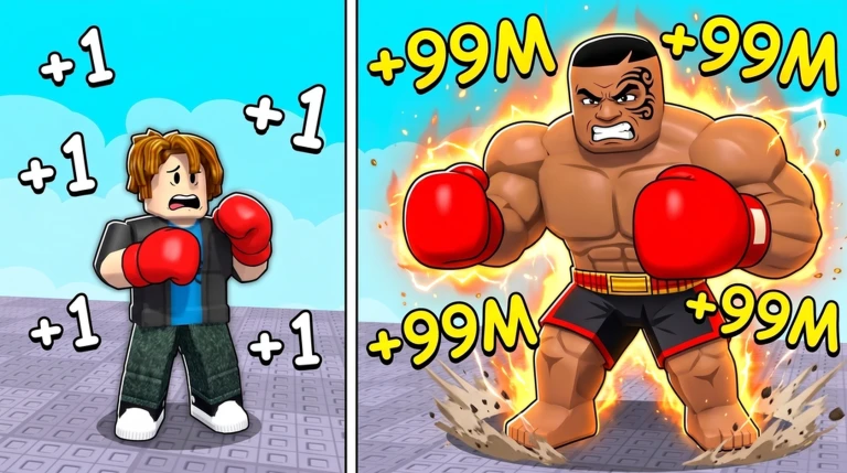+1 Boxing Battle Evolution on Roblox, screenshot 2