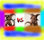Destoroyah vs bagan