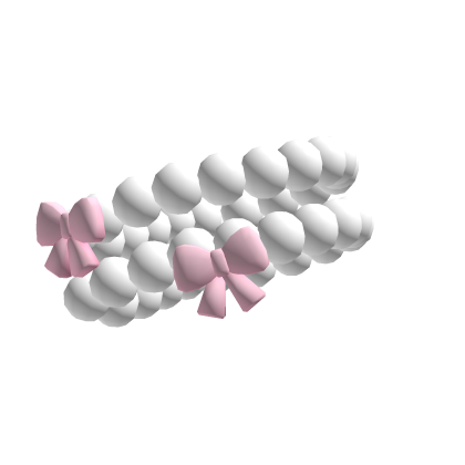 ♡ pearl bow bracelet (L)
