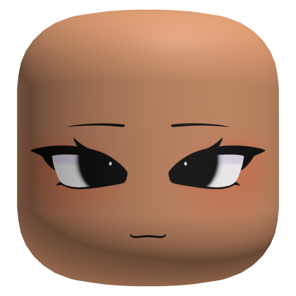 Cute Lash Girl Face - Nougat Roblox item