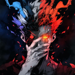 DARK RAINBOW COLORED PHEONIX
