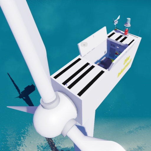 Wind Turbine Island official Roblox game thumbnail