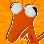 Orange rainbow friends group