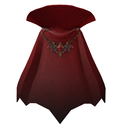 Gothic Vampire Crimson Cape