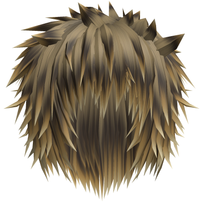 Blonde Highlights Messy Anime Spiky Emo Hair  Roblox item