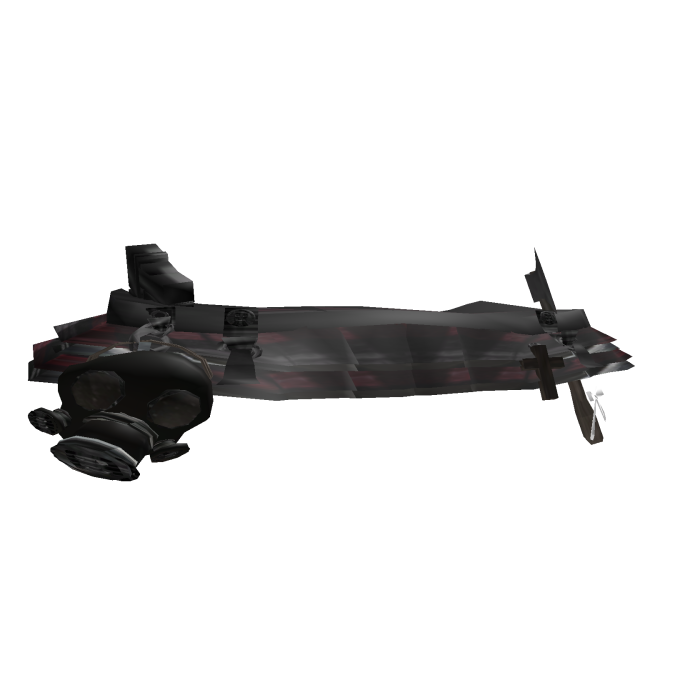 1.0 Halloween horror gothic rusted yandere skirt