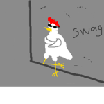 A pretty swag chicken