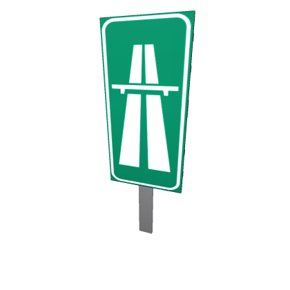Italian Autoroute Sign