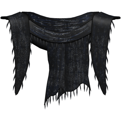 1.0 blue distressed grunge gothic emo scarf Roblox item