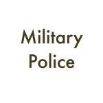 U.S Military Police.