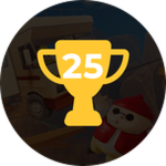 25 wins