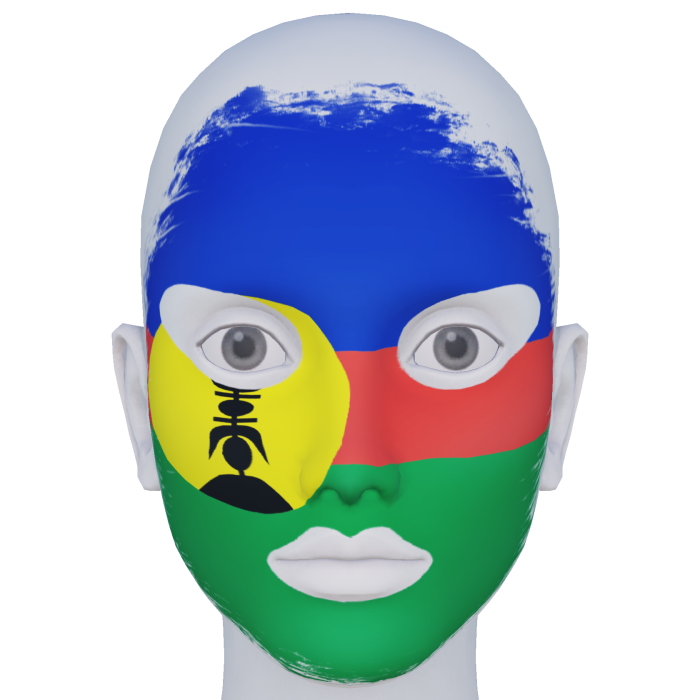 New Caledonia Facepaint