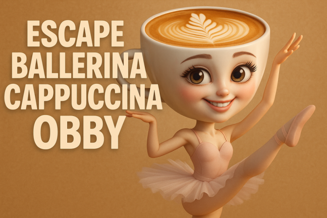 Escape Ballerina Cappuccina's FREAKY PARTY (Obby) screenshot 3