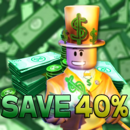 40% robux back