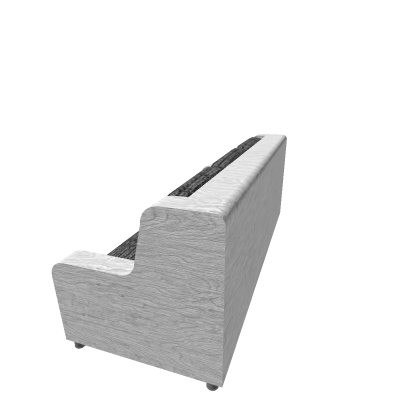 1980-1985 3 Person Residential Couch.