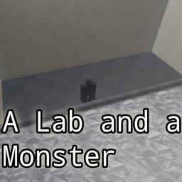 a lab and a monster