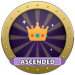 Ascended! Roblox badge thumbnail