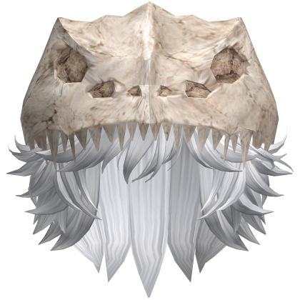 Halloween costume Bone Dragon Skeleton hair(white)