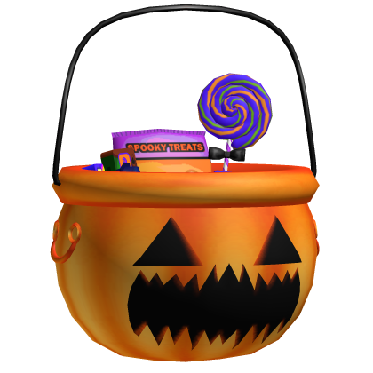 Orange Pumpkin Bucket