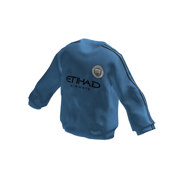 Blue Etihad City Track Top
