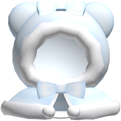 Cute Blue Winter Bear Hood 3.0 Roblox item